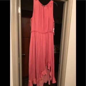 Vince Camuto ruffle asymmetric dress